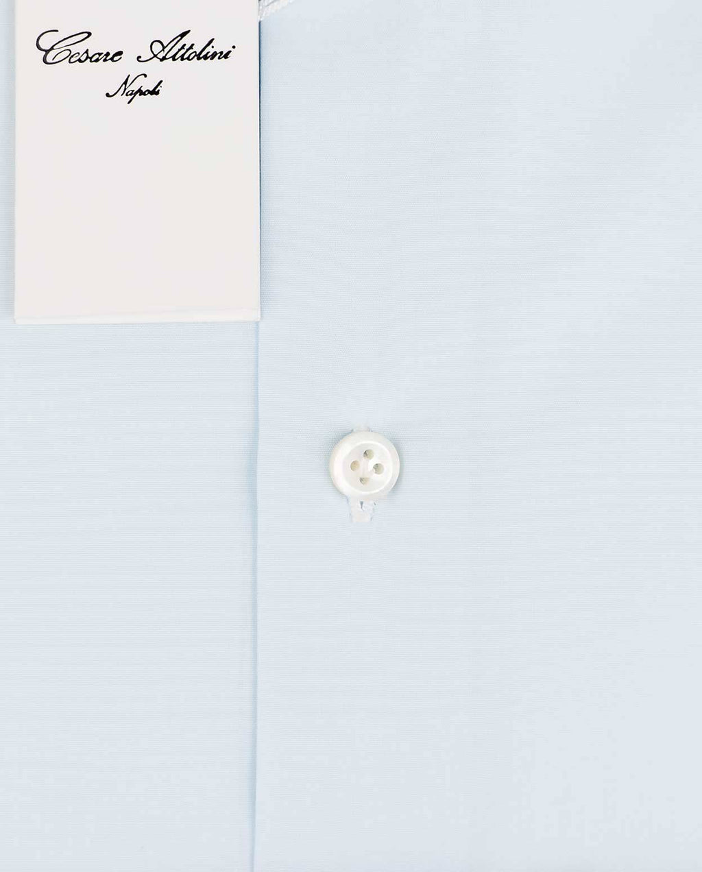 Cesare Attolini Light Blue Cotton Shirt