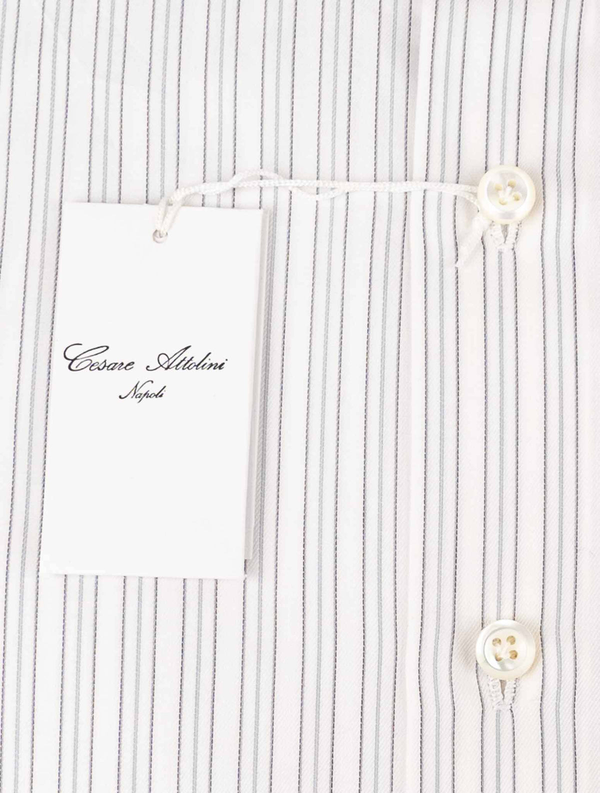 Cesare Attolini Multicolor Cotton Shirt