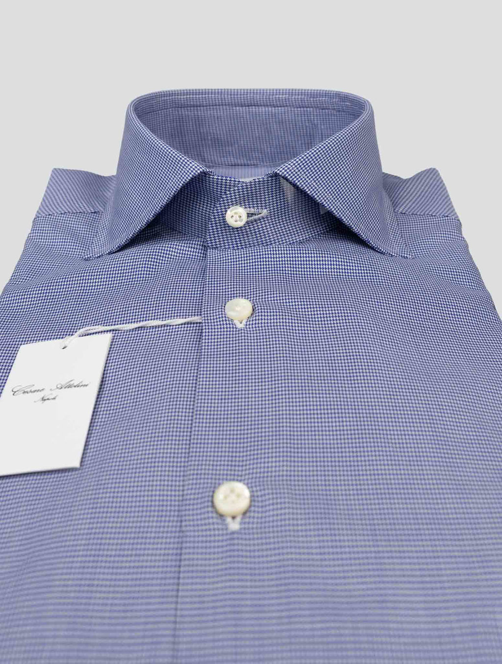 Cesare Attolini Cesare Attolini Blue Cotton Shirt Blue 001