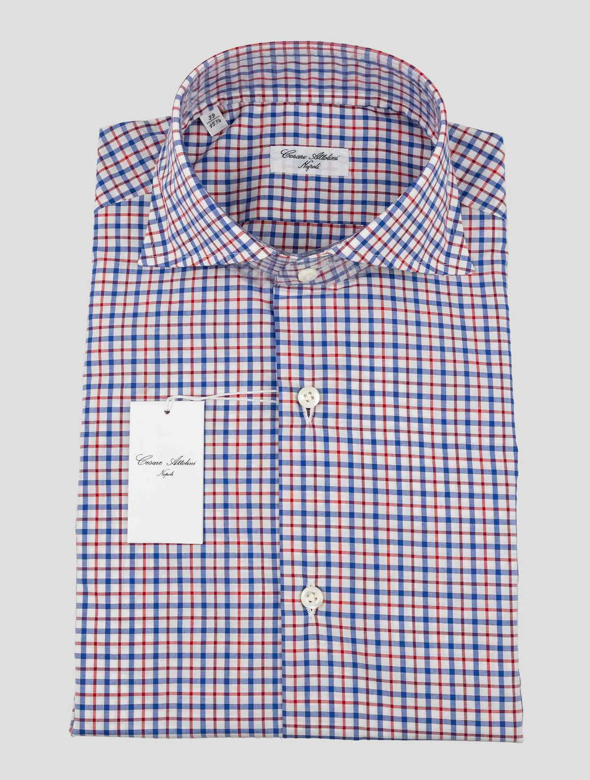Cesare Attolini Multicolor Cotton Shirt