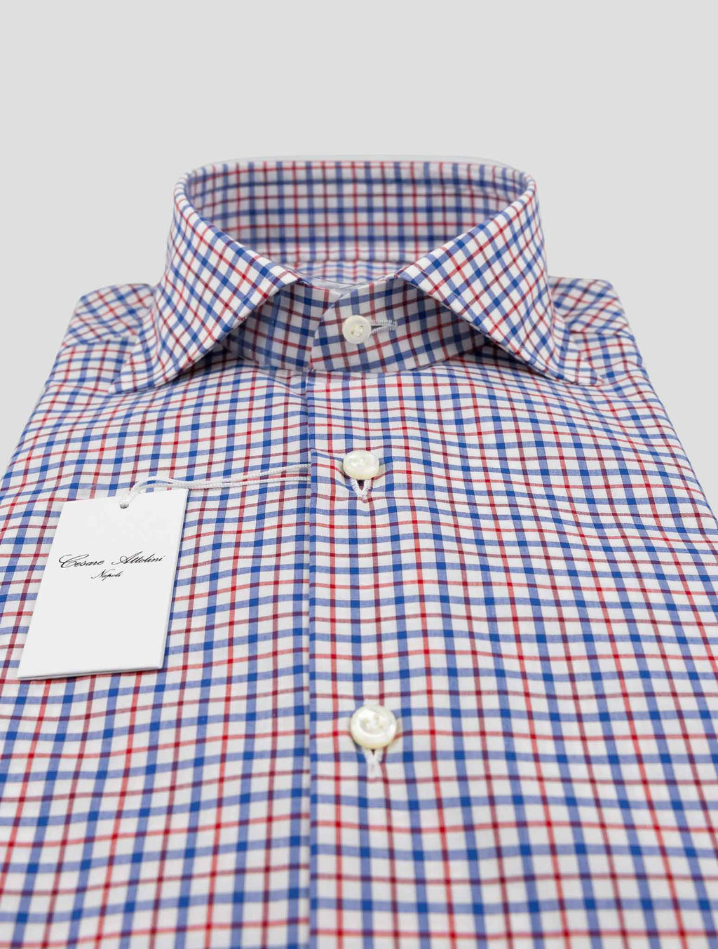 Cesare Attolini Cesare Attolini Multicolor Cotton Shirt Multicolor 001