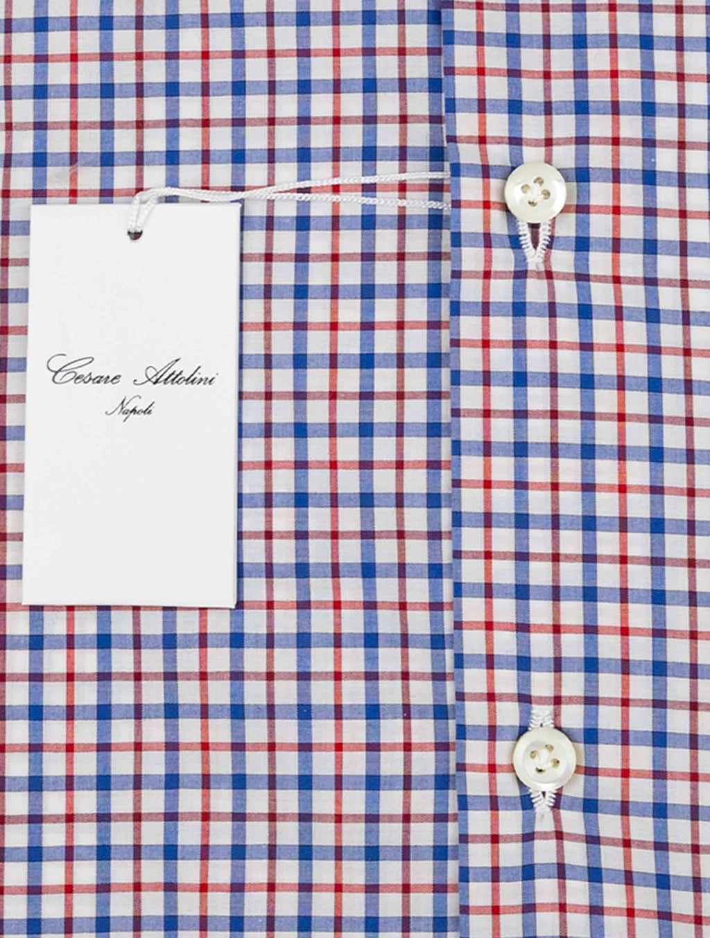 Cesare Attolini Multicolor Cotton Shirt