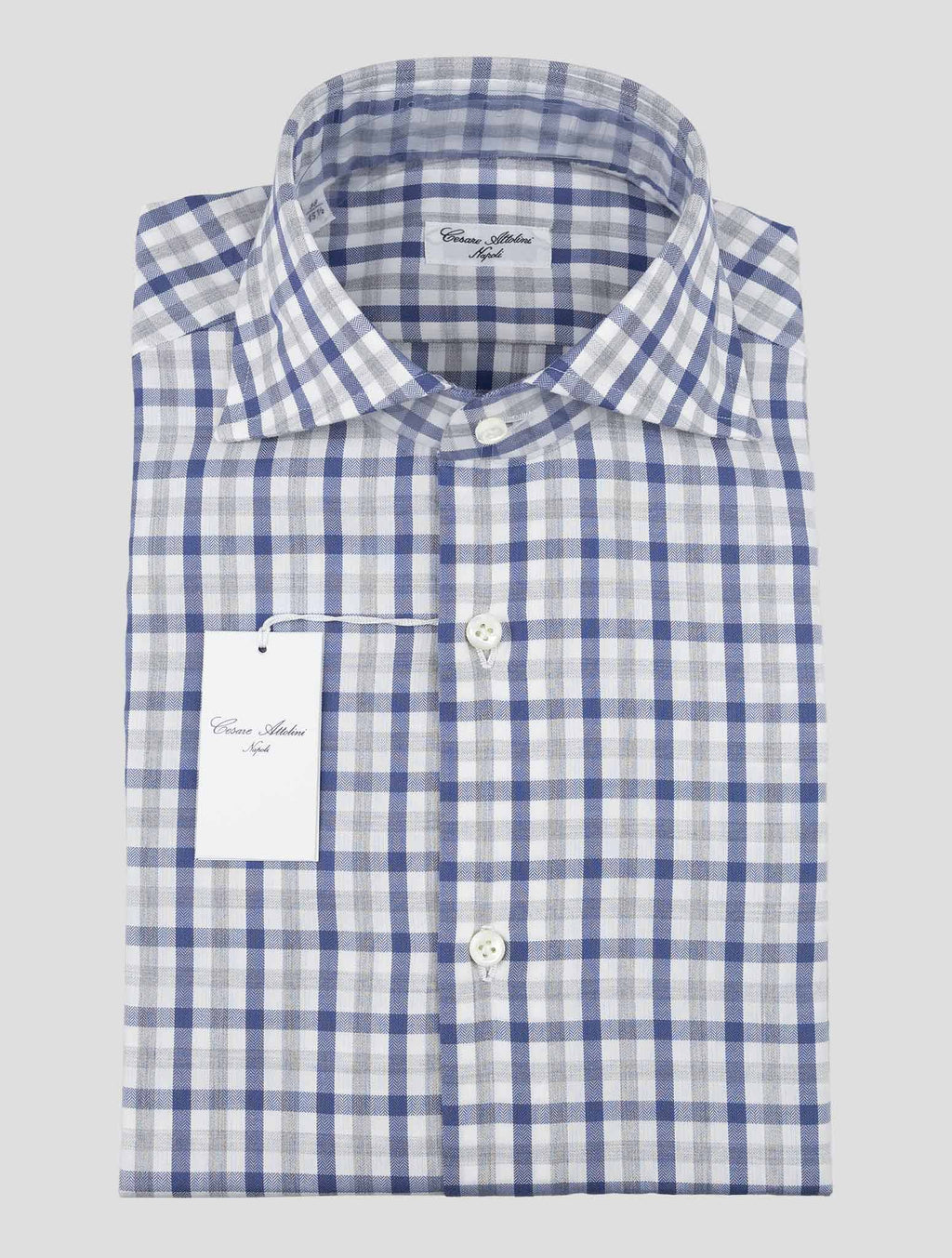 Cesare Attolini Multicolor Cotton Shirt