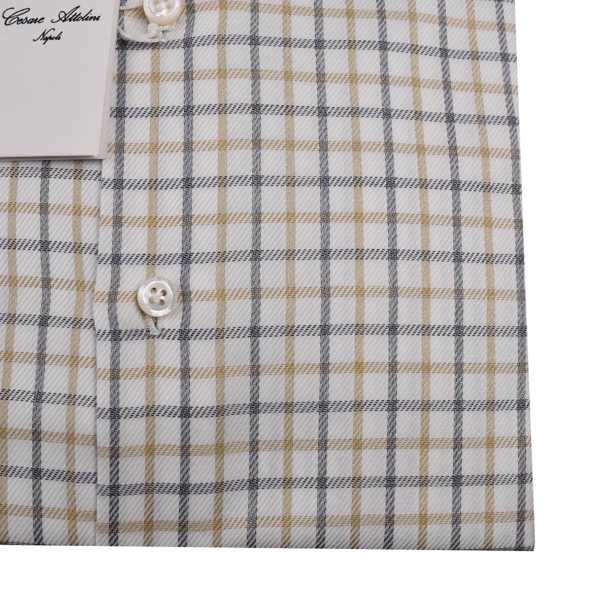 Cesare Attolini Multicolor Cotton Shirt