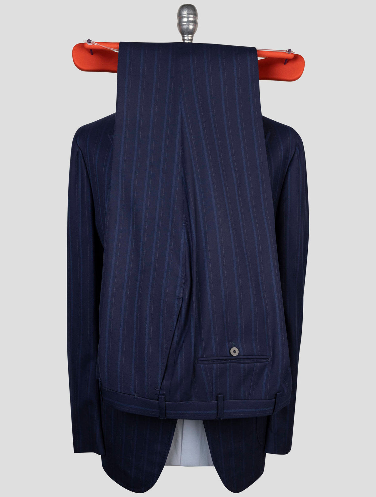 Isaia Blue Wool silk Suit