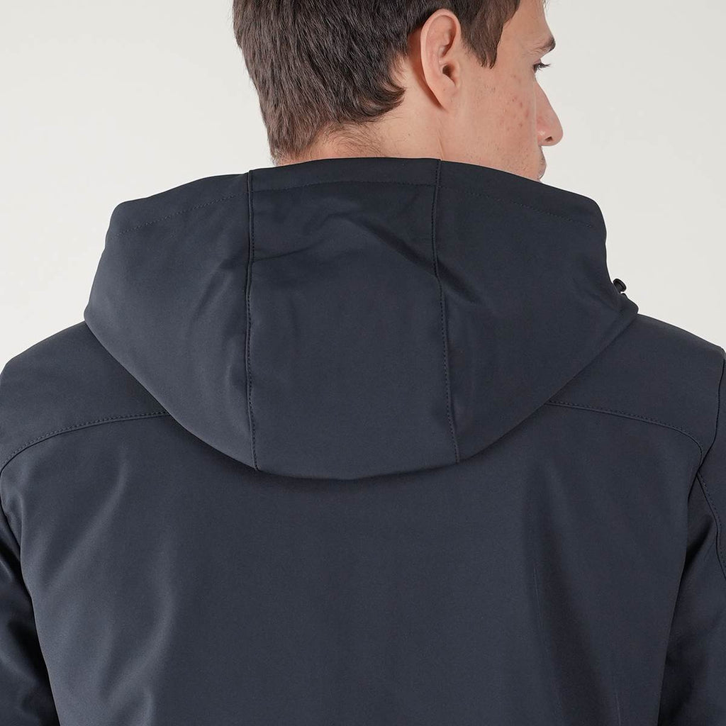 Woolrich Blue Pl Pacific Soft Shell Coat