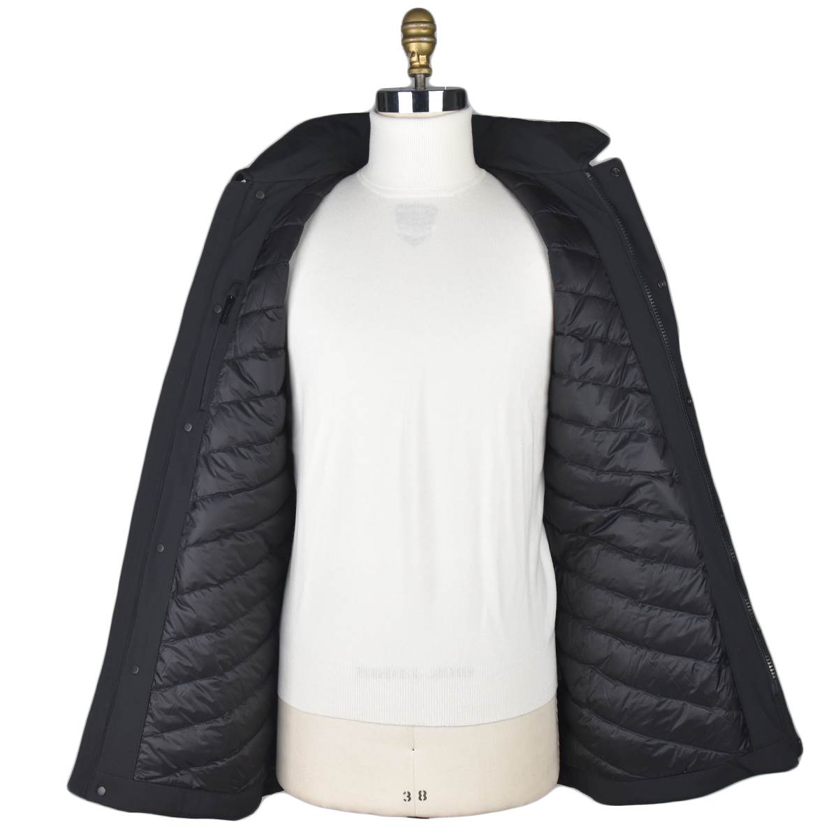 Woolrich Black Pl Barrow Mac Soft Shell Coat