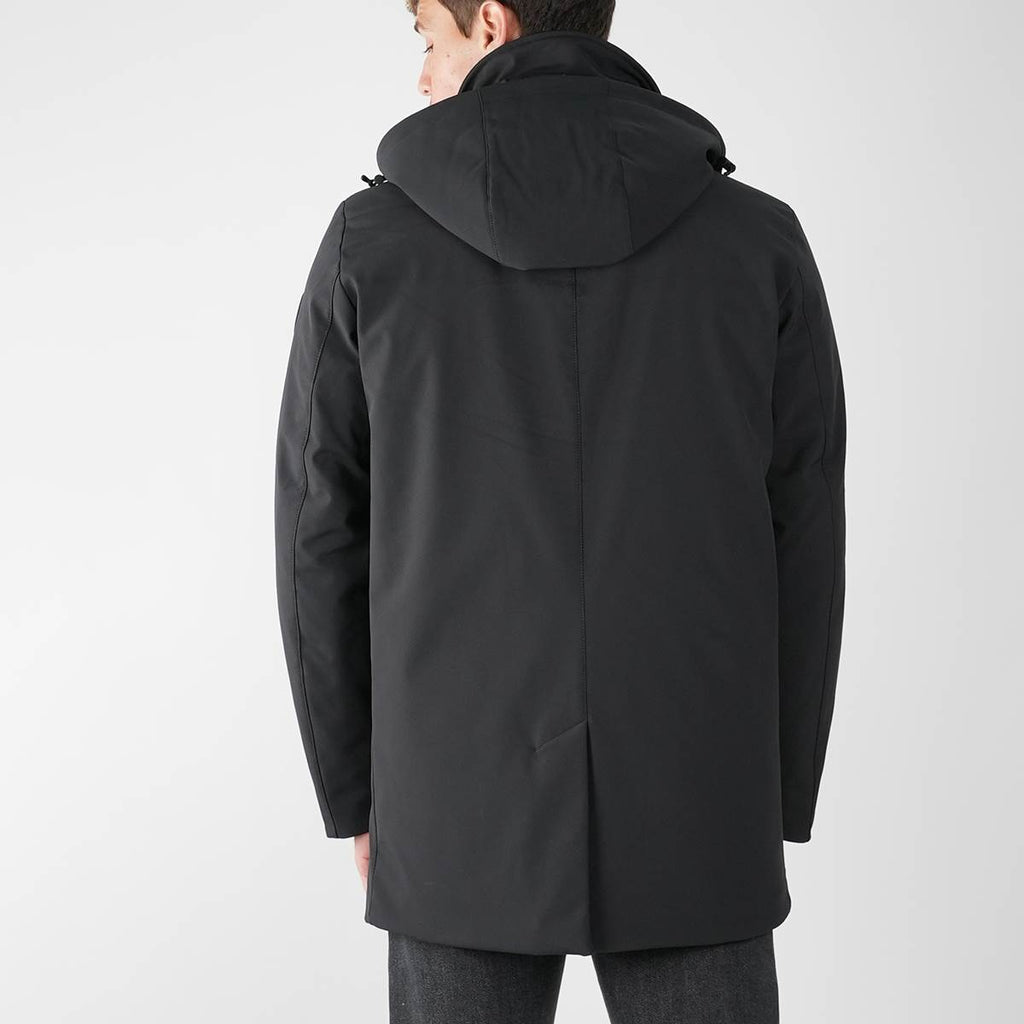 Woolrich Black Pl Barrow Mac Soft Shell Coat
