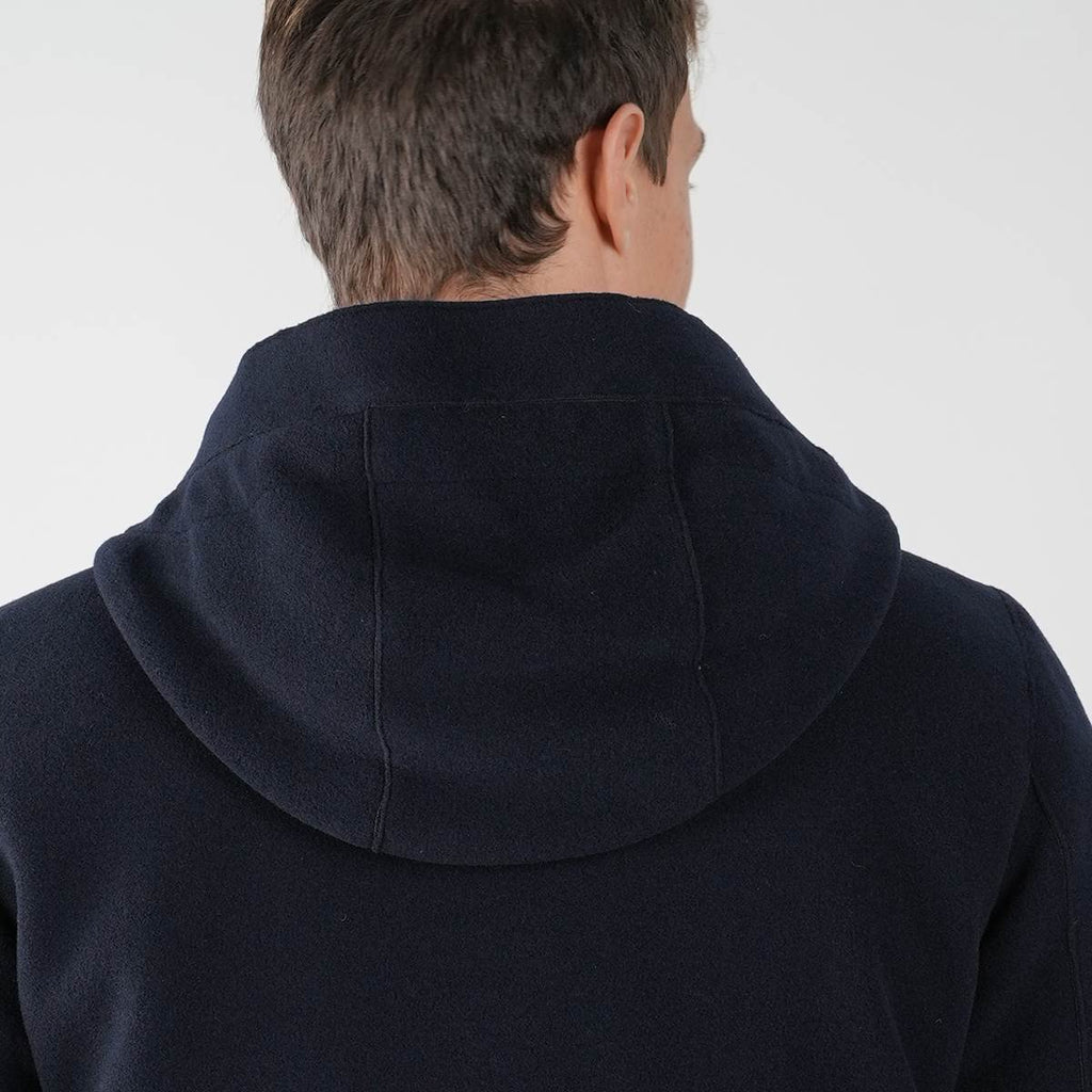 Woolrich Blue Wool Pa Pacific Coat