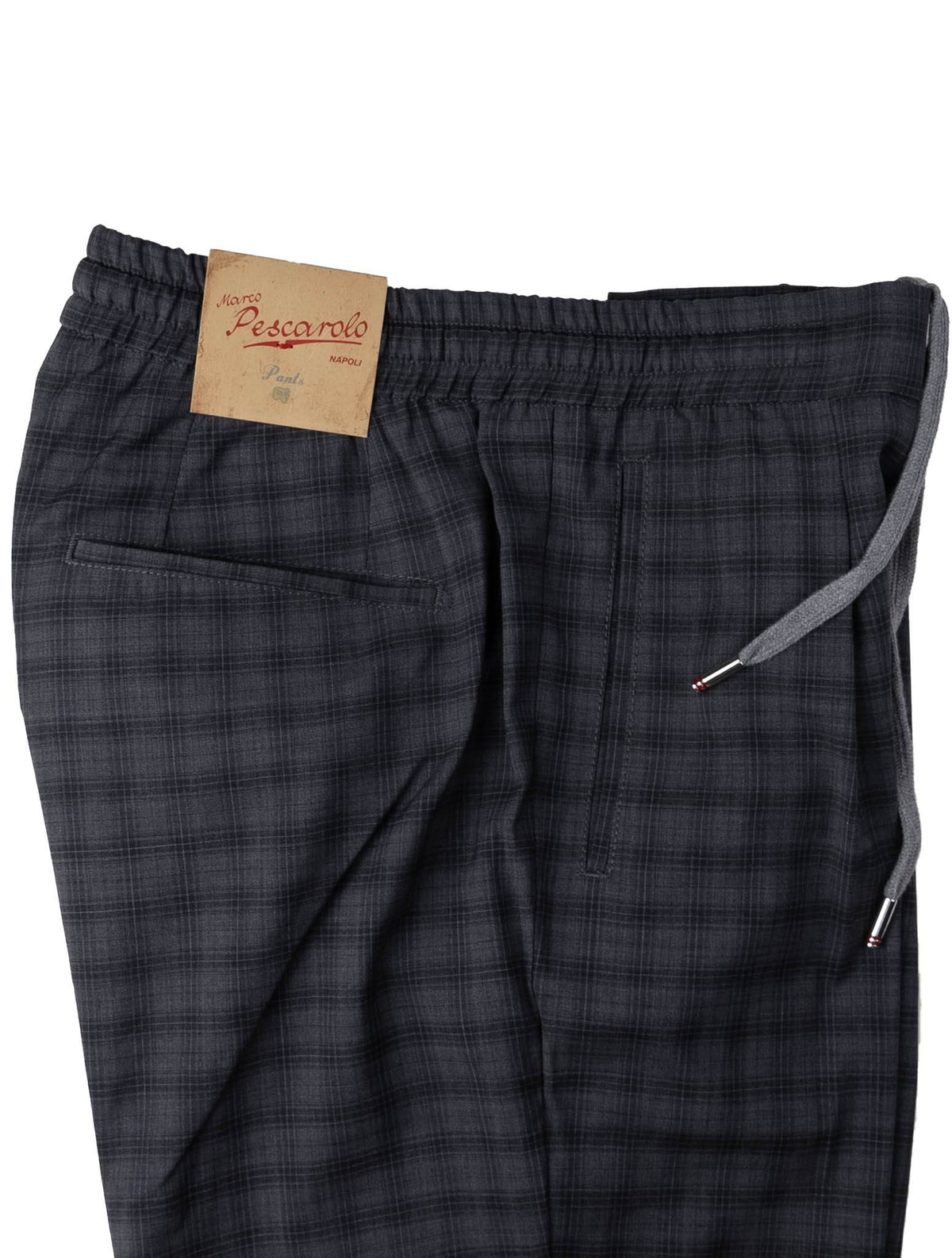 Marco Pescarolo Gray Virgin Wool Pants