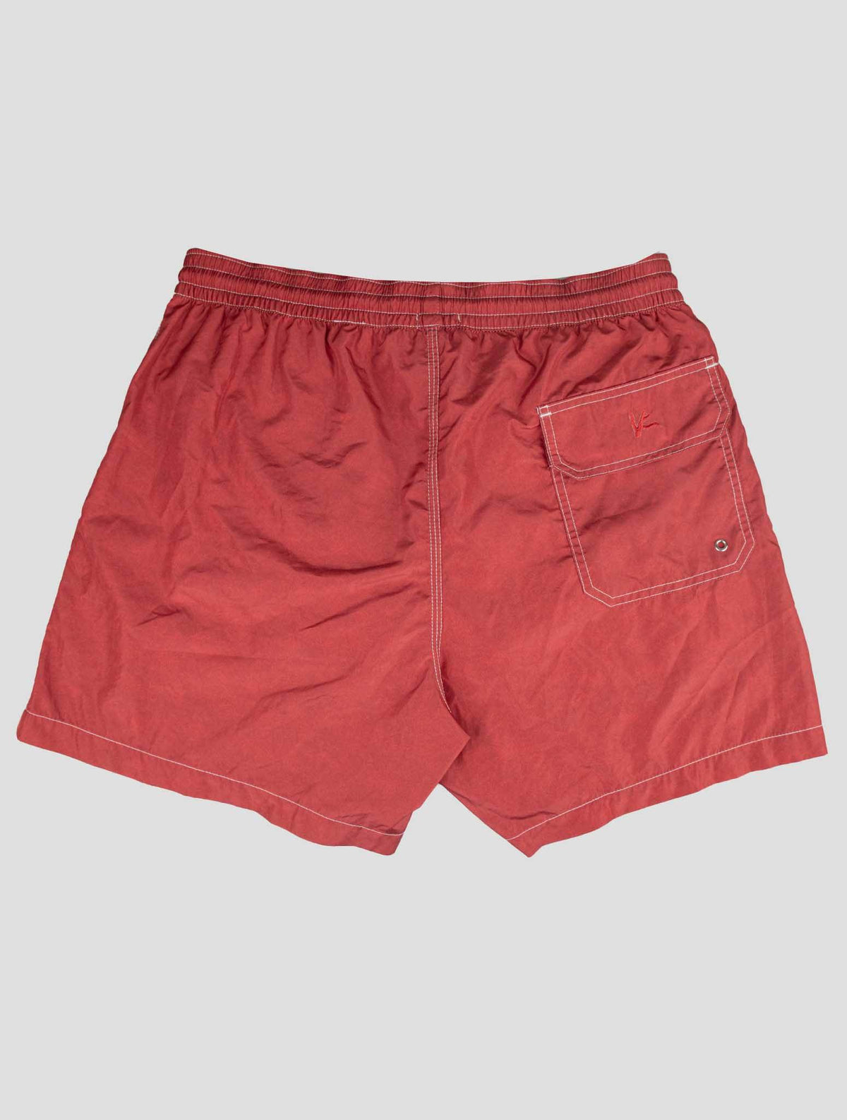 Isaia Isaia Red Pl Swim Trunks Red 001