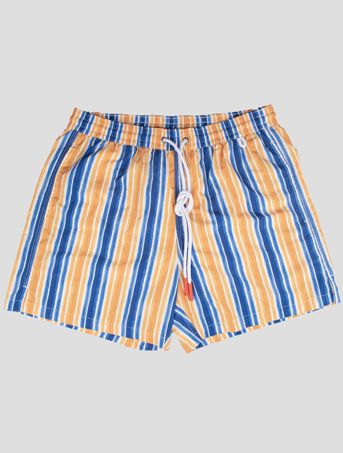 Isaia Isaia Yellow Blue Pl Swim Trunks Yellow / Blue 000