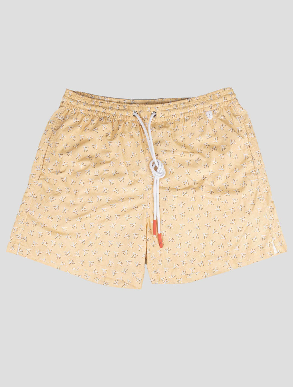 Isaia Isaia Yellow Pl Swim Trunks Yellow 000