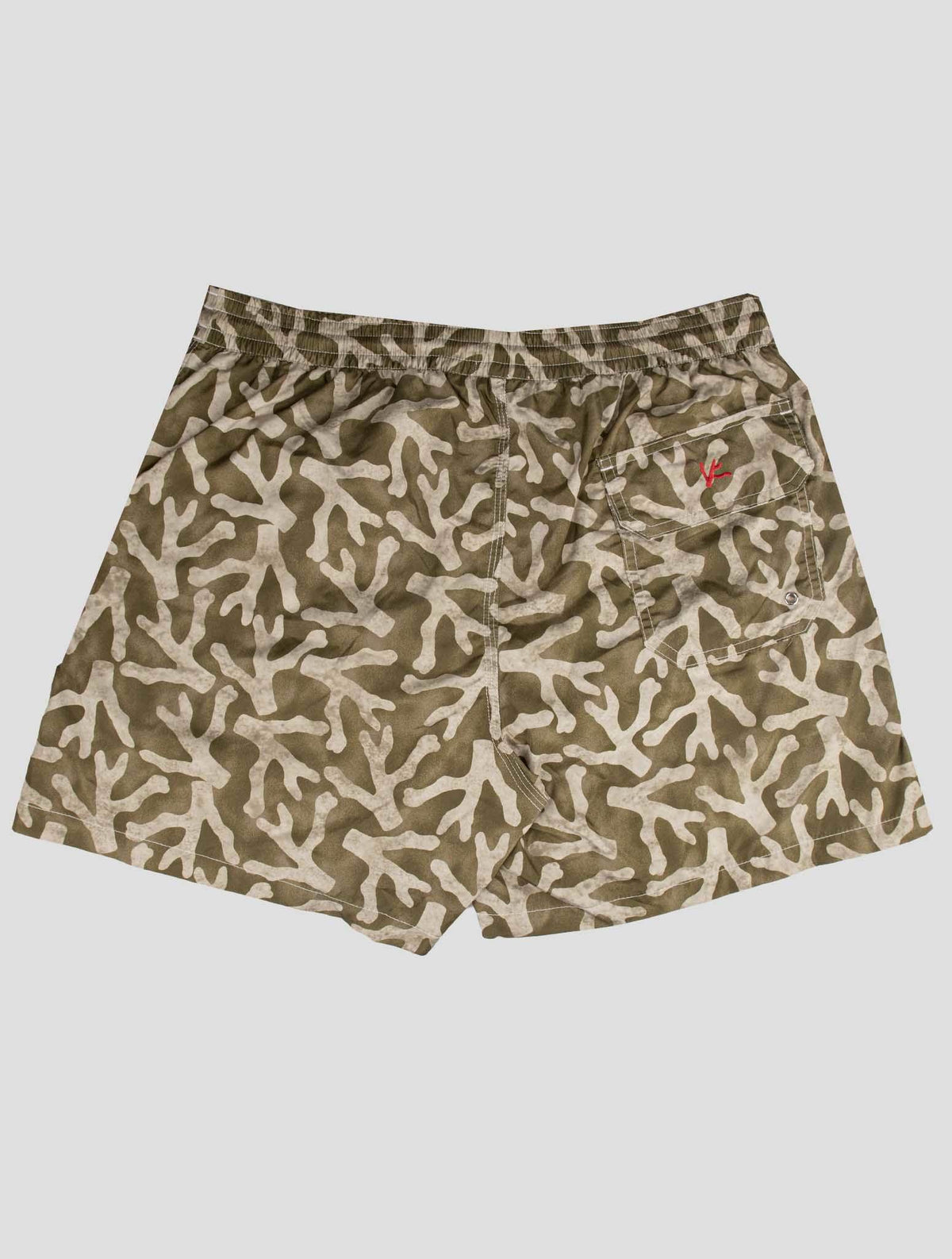 Isaia Isaia Green Pl Swim Trunks Green 001