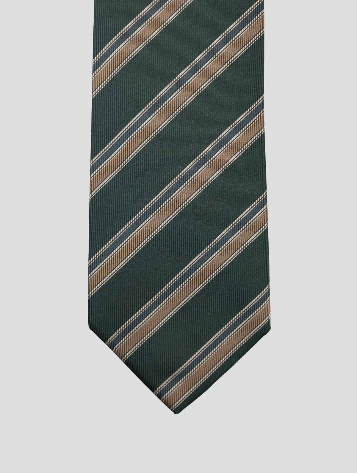 Luigi Borrelli Luigi Borrelli Green Silk Tie Green 001