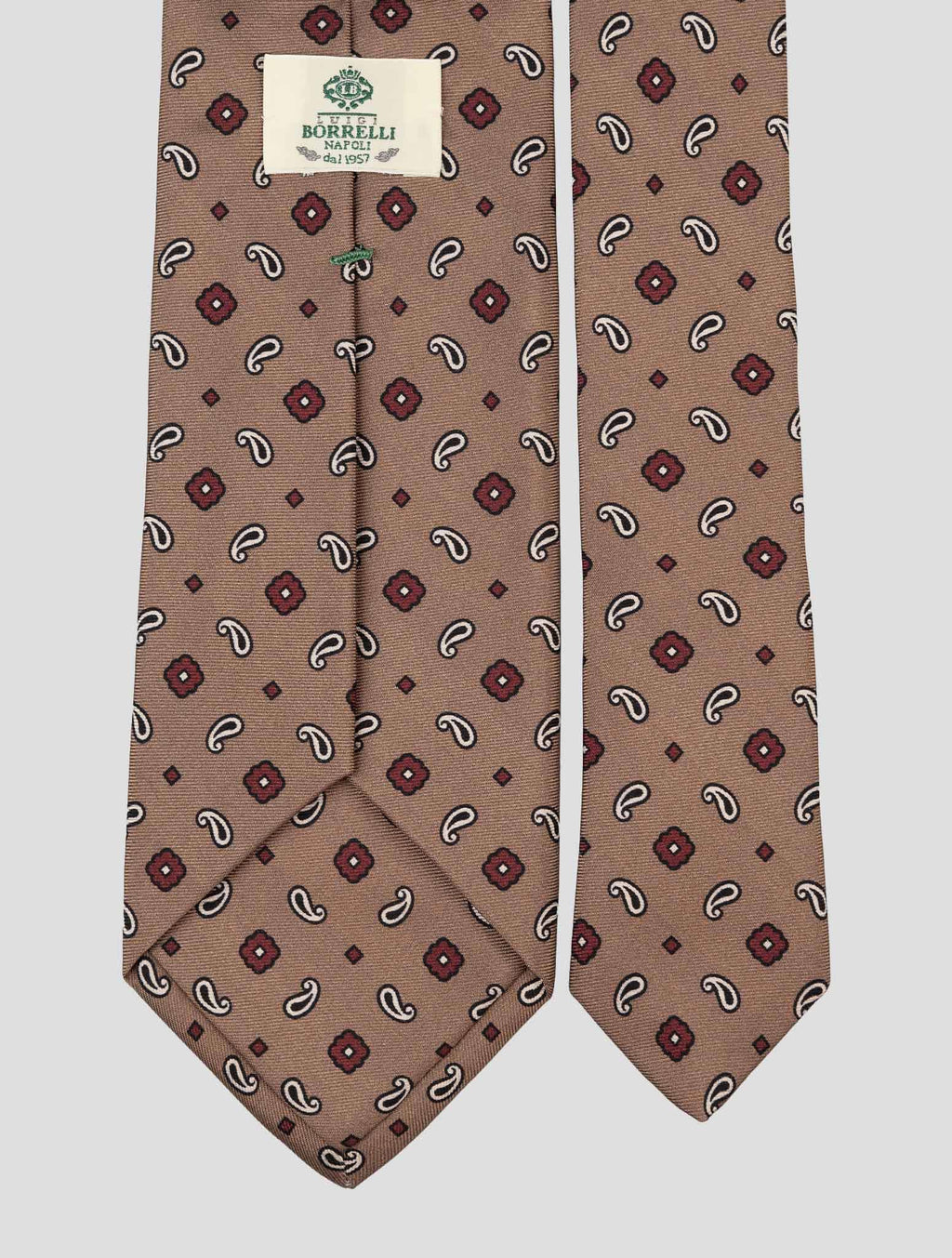 Luigi Borrelli Multicolor Silk Tie