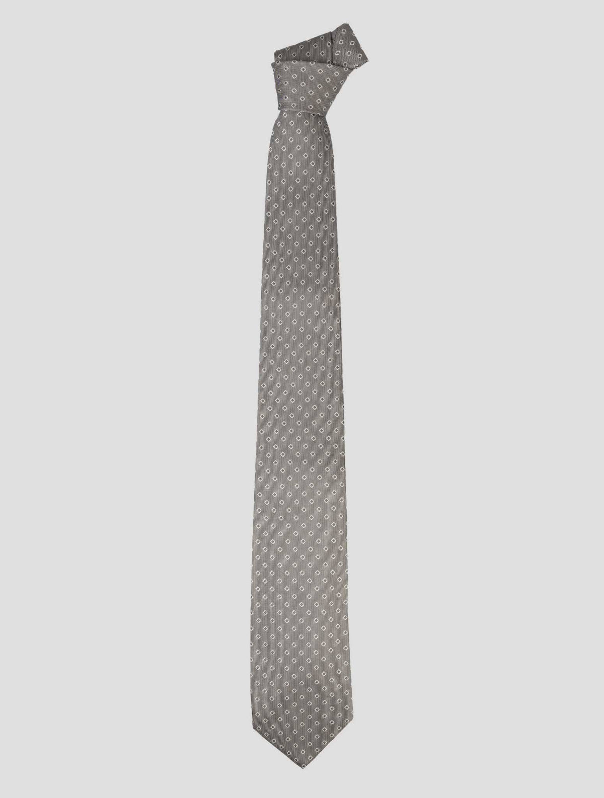 Luigi Borrelli Luigi Borrelli Gray Silk Tie Gray 000
