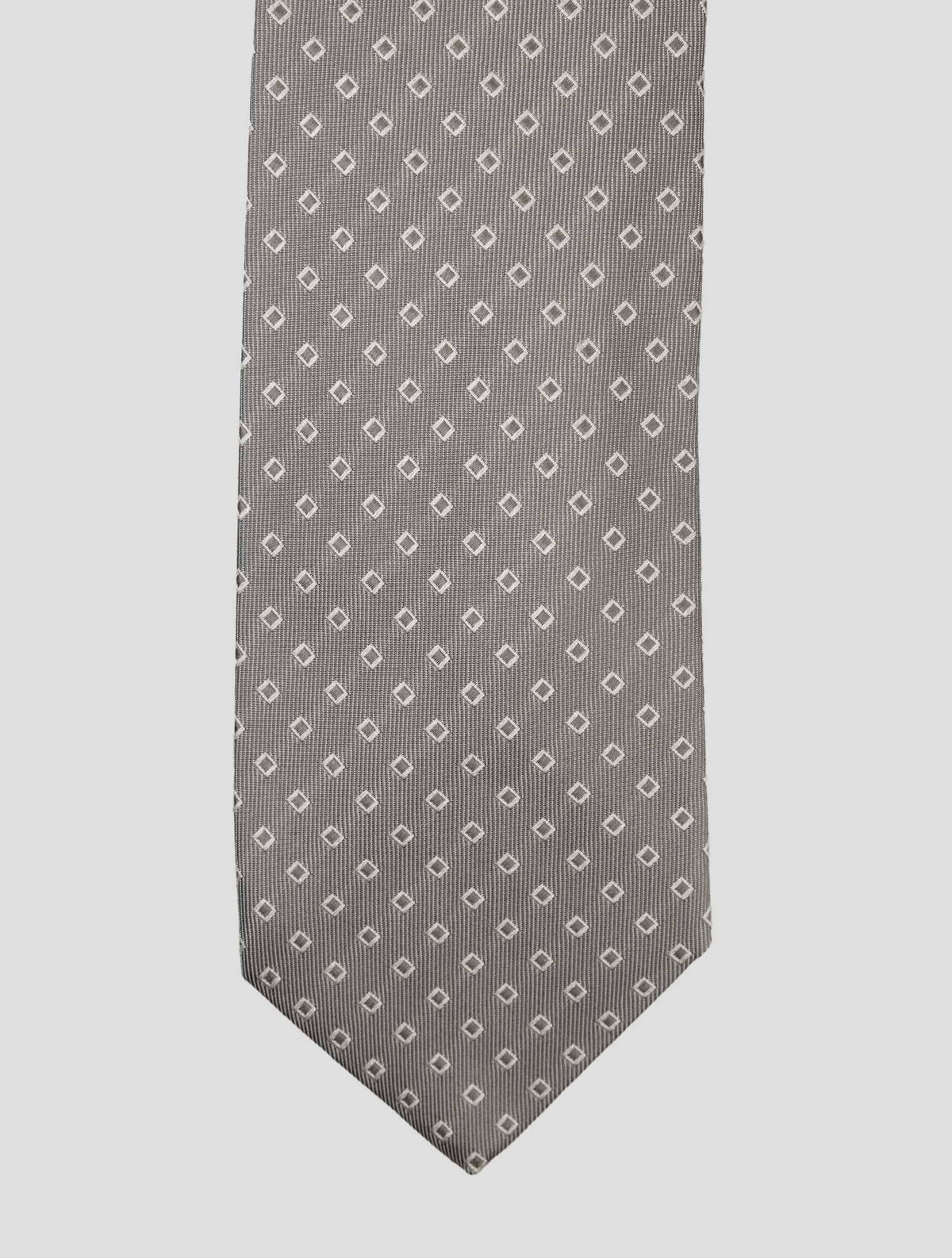 Luigi Borrelli Luigi Borrelli Gray Silk Tie Gray 001