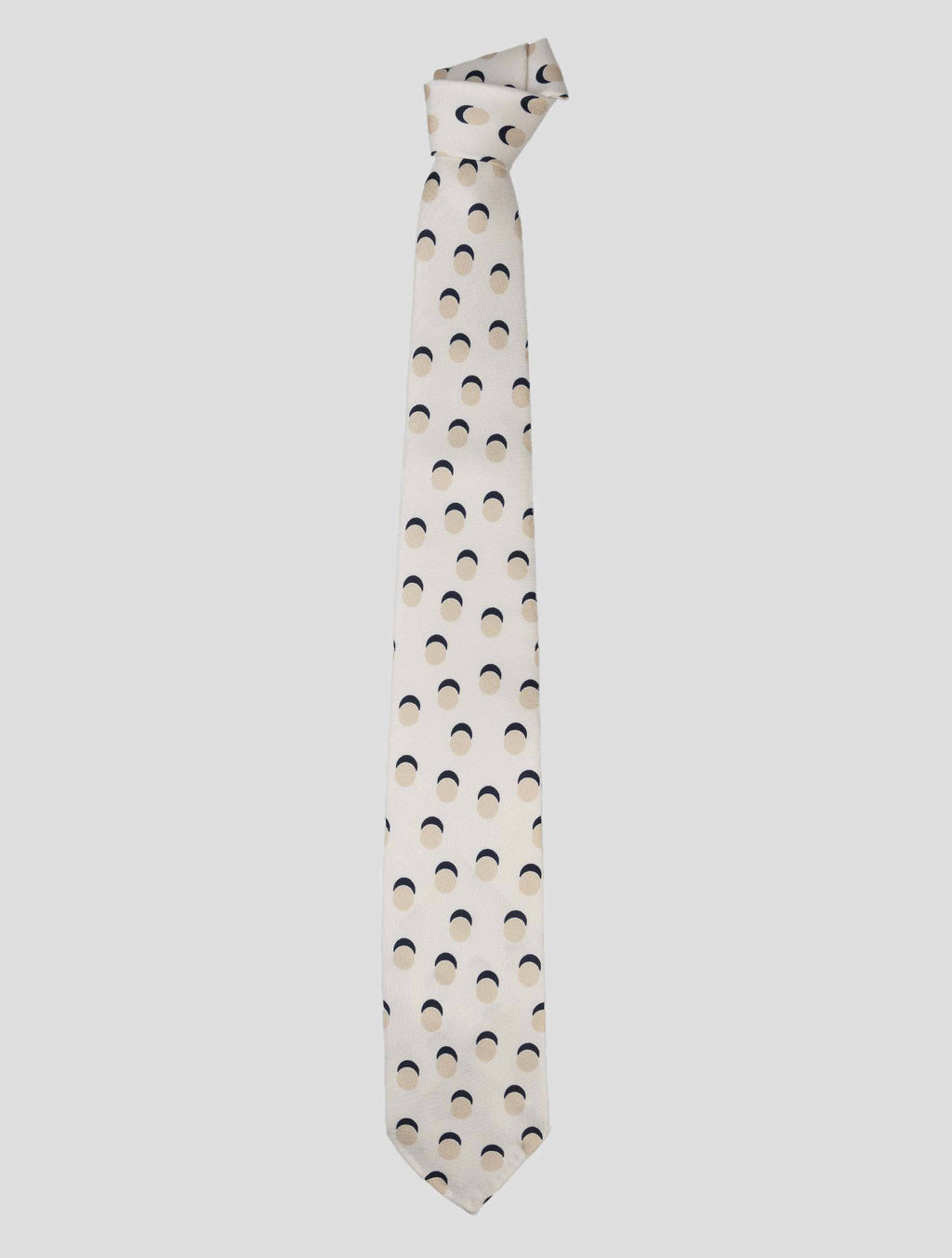 Luigi Borrelli Luigi Borrelli White Silk Tie White 000