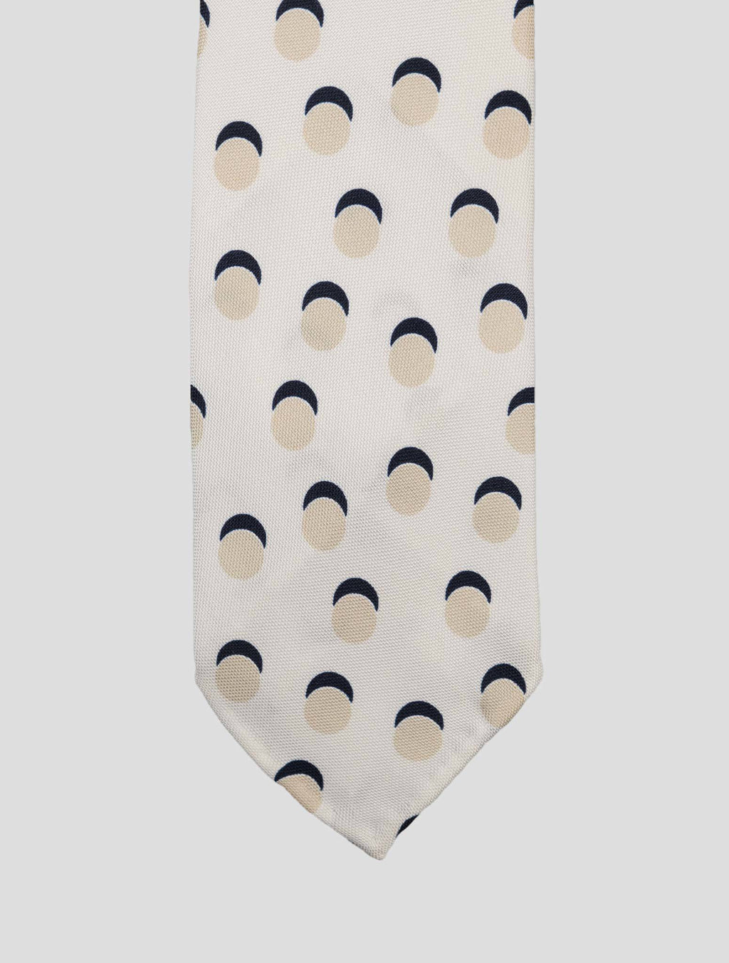 Luigi Borrelli Luigi Borrelli White Silk Tie White 001