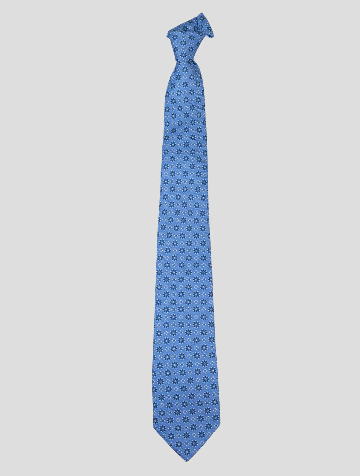 Luigi Borrelli Luigi Borrelli Light Blue Silk Tie Light Blue 000