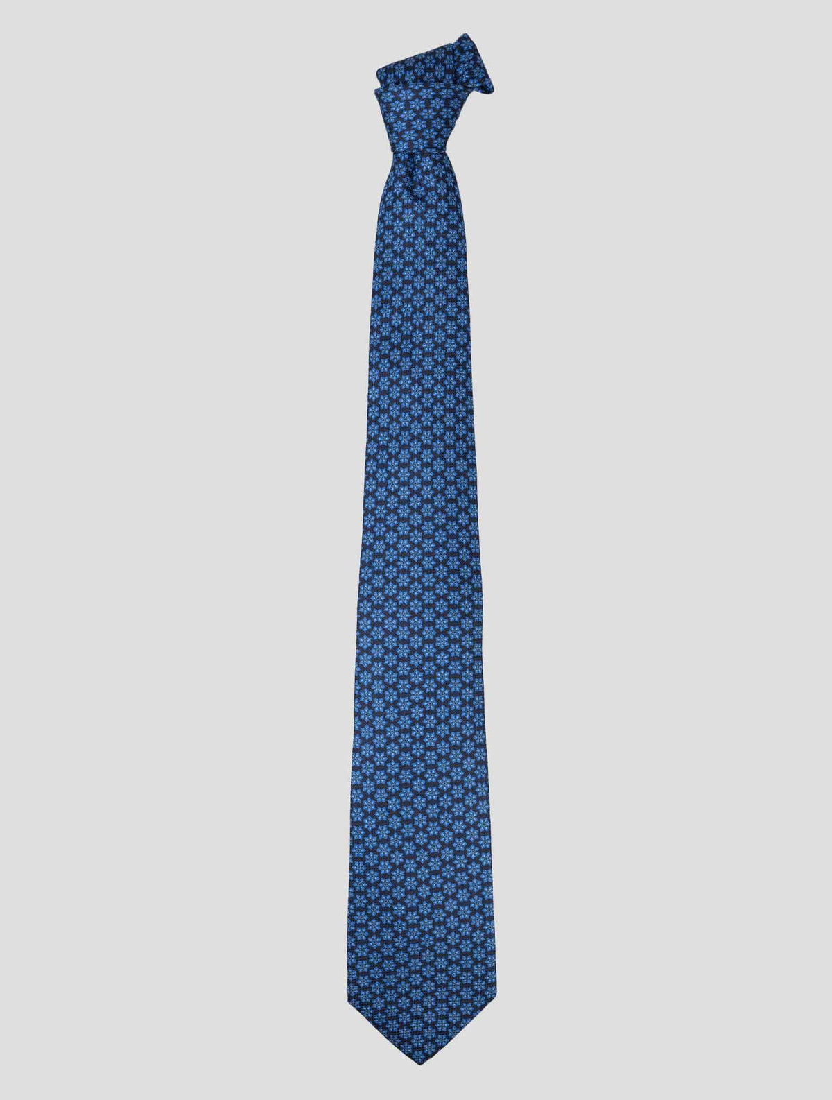 Luigi Borrelli Luigi Borrelli Blue Silk Tie Blue 000