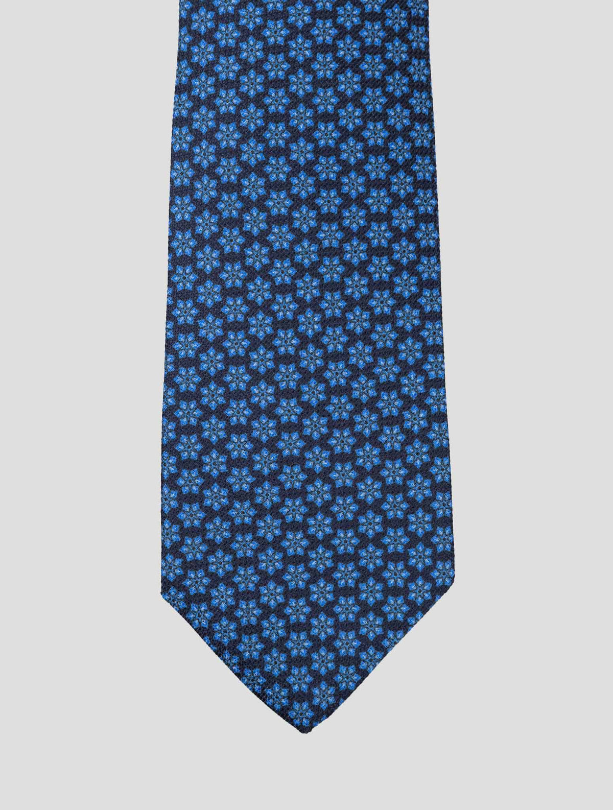 Luigi Borrelli Luigi Borrelli Blue Silk Tie Blue 001