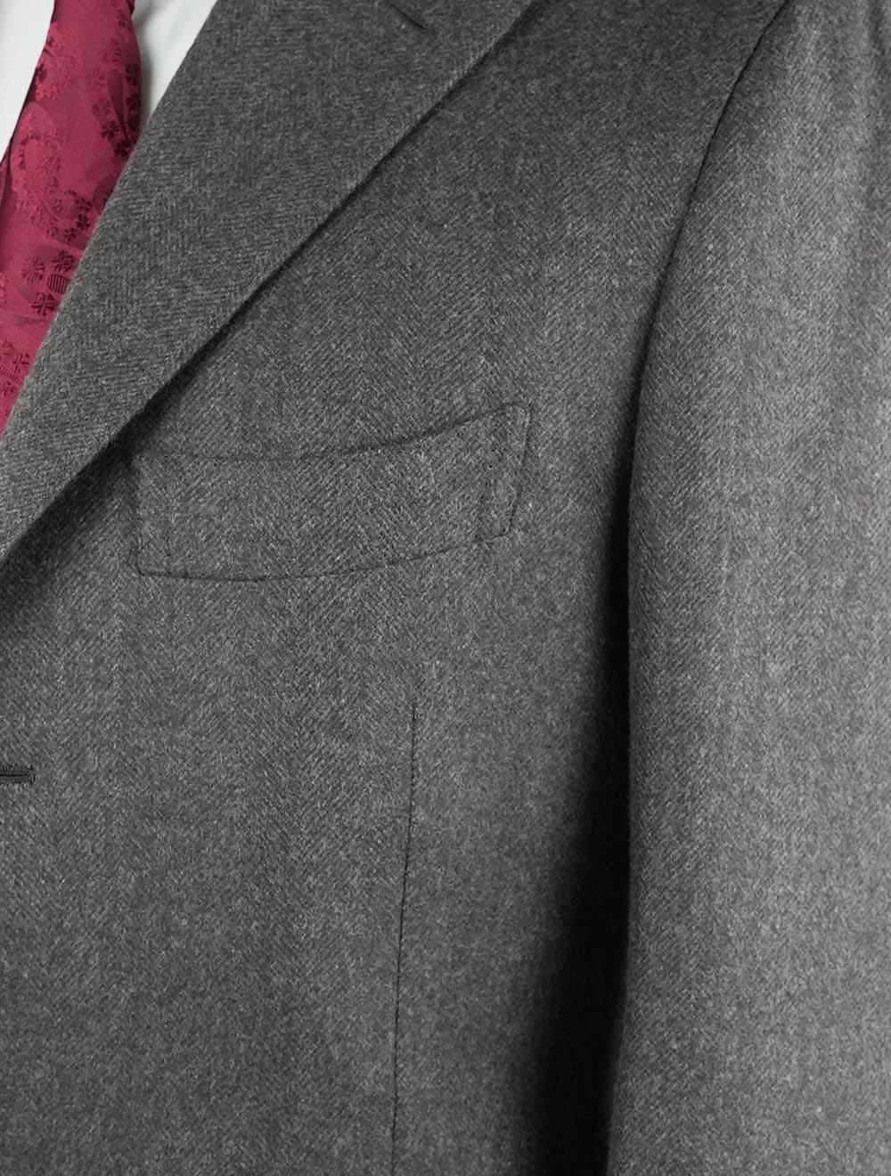 Cesare Attolini Brown Cashmere Overcoat