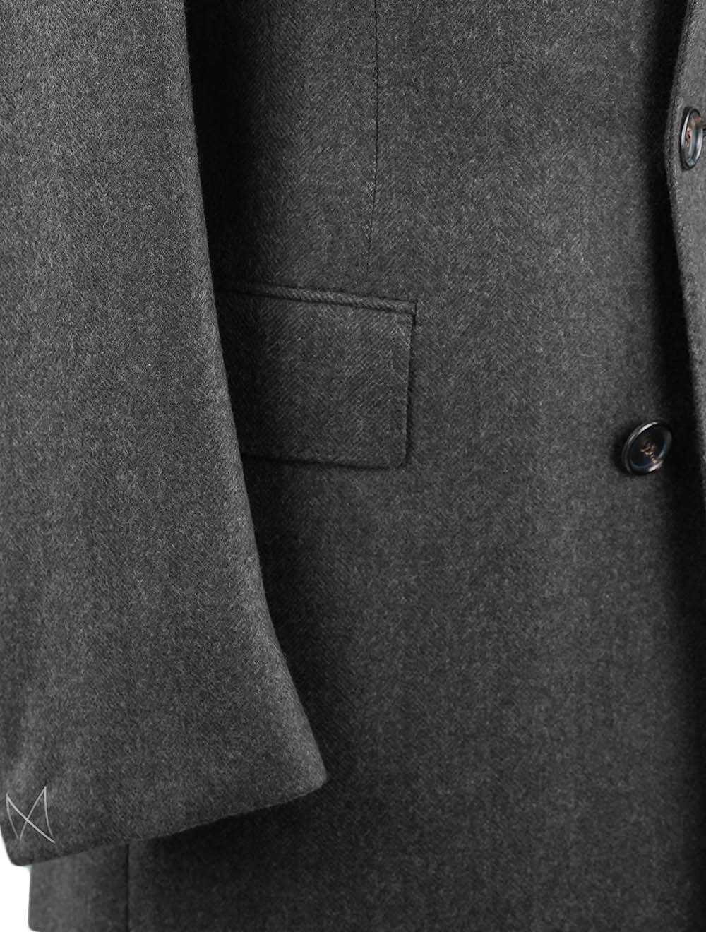 Cesare Attolini Brown Cashmere Overcoat