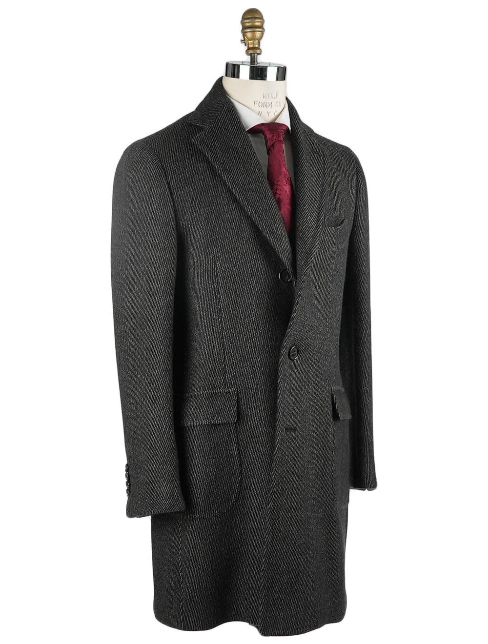 Cesare Attolini Cesare Attolini Multicolor Wool Cashmere Overcoat Multicolor 001