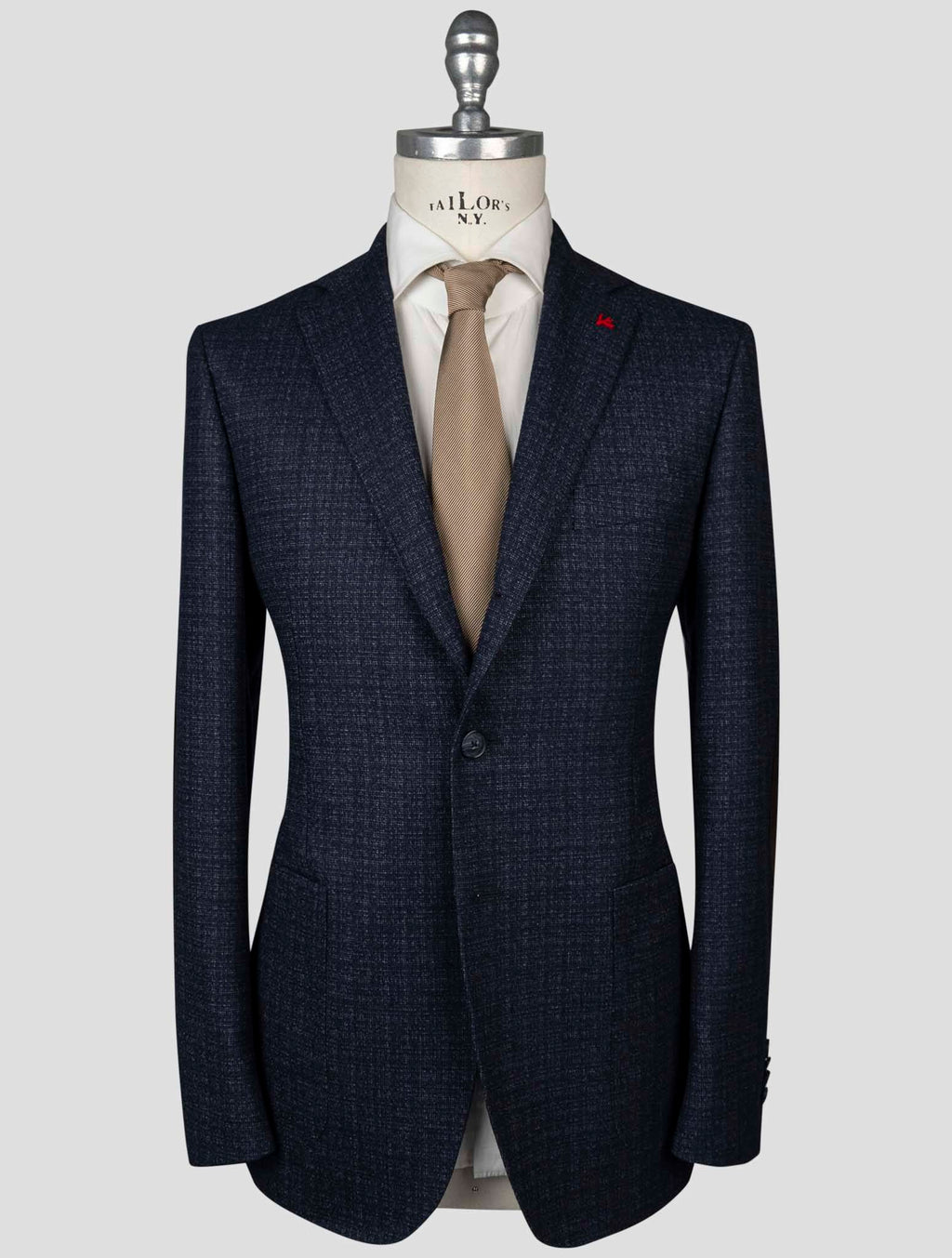 Isaia Blue Virgin Wool Blazer