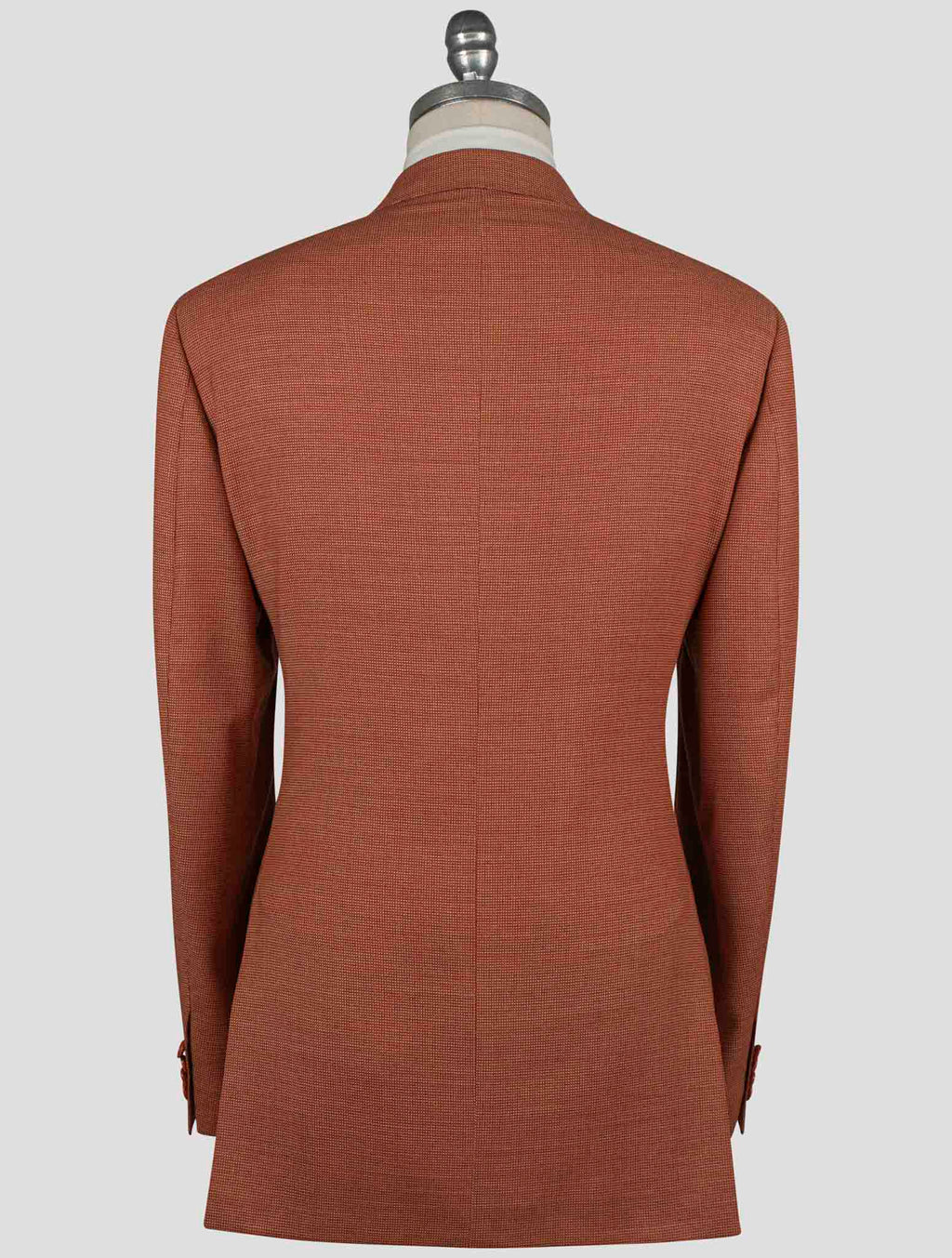 Isaia Orange Wool Blazer