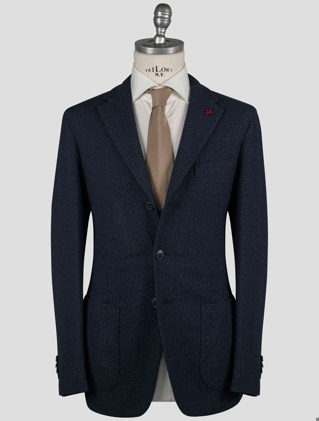 Isaia Blue Wool Blazer