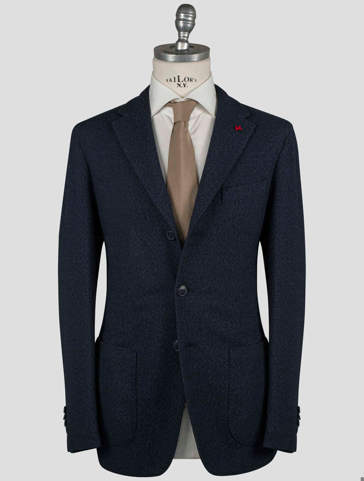 Isaia Blue Wool Blazer