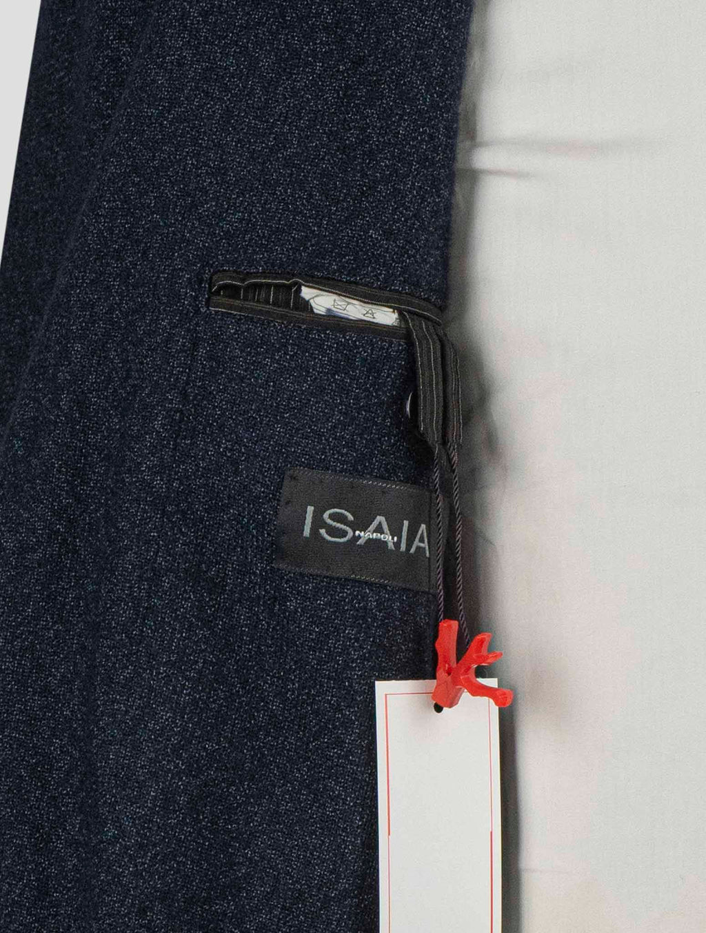 Isaia Blue Wool Blazer