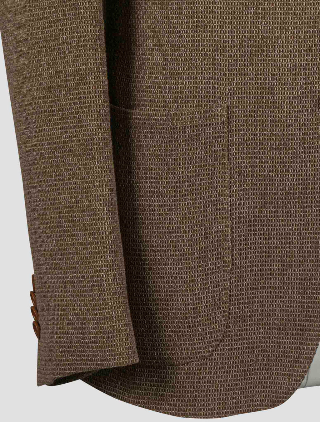 Isaia Beige Linen Blazer