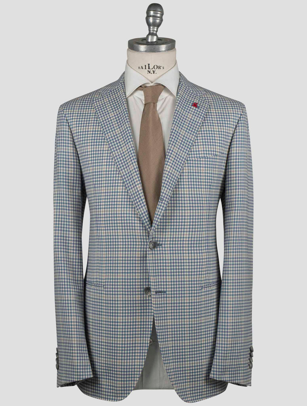 Isaia Multicolor Virgin Wool Blazer