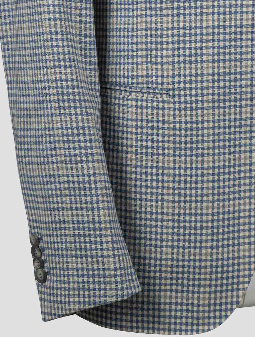 Isaia Multicolor Virgin Wool Blazer