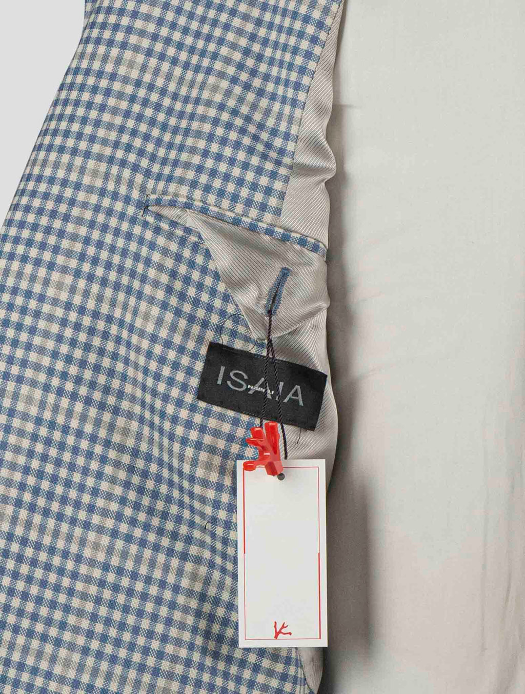 Isaia Multicolor Virgin Wool Blazer