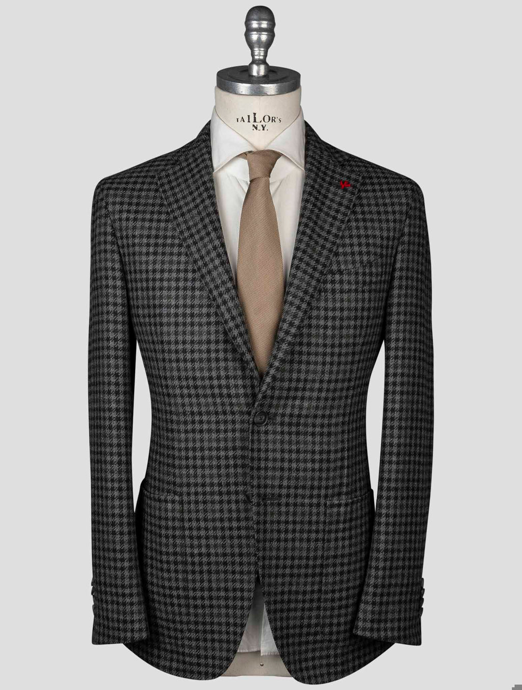 Isaia Multicolor Wool Cashmere Blazer