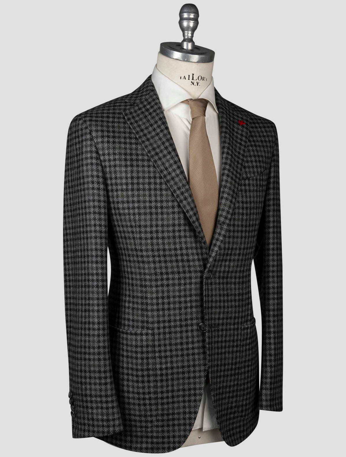 Isaia Isaia Multicolor Wool Cashmere Blazer Multicolor 001