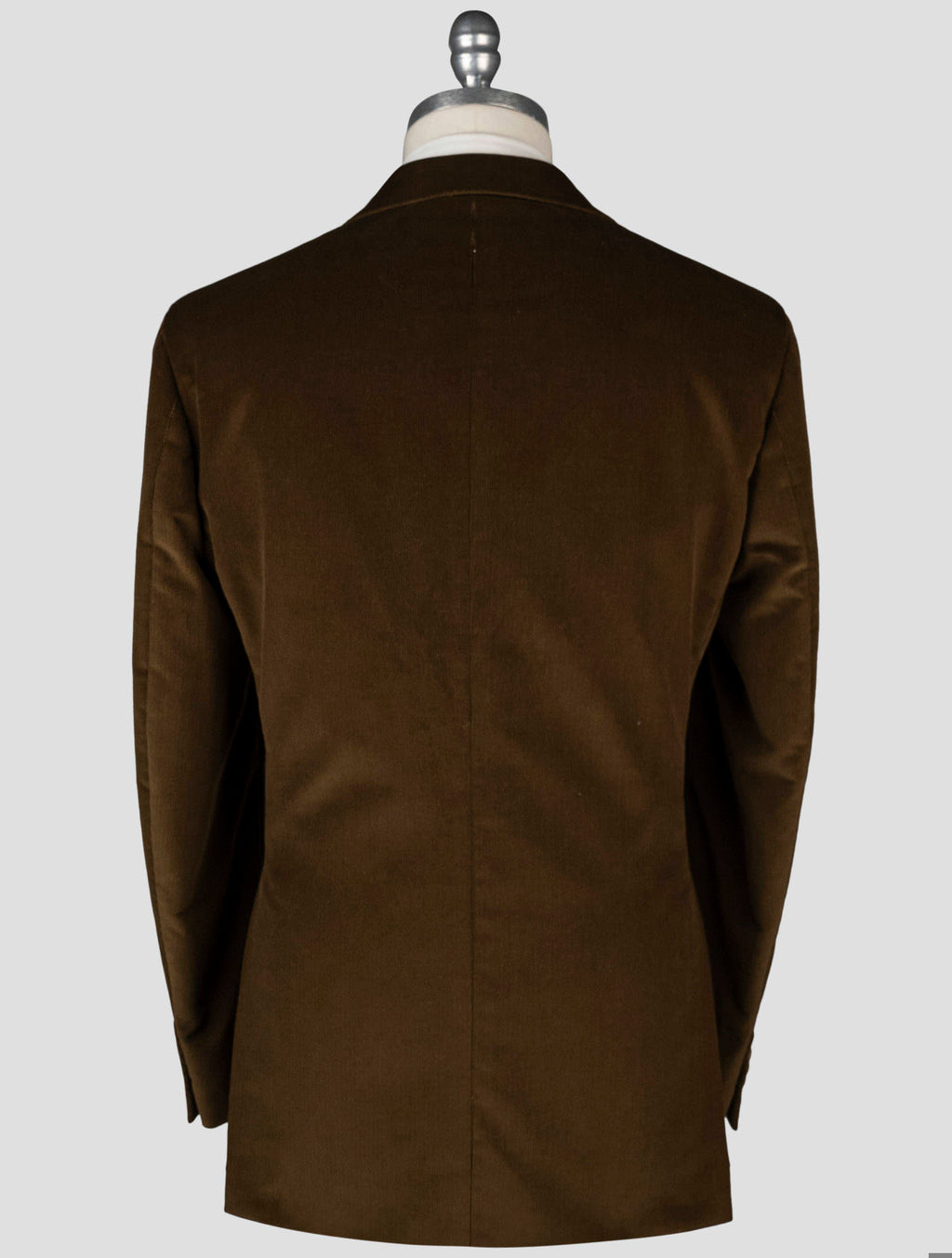 Isaia Brown Cotton Blazer