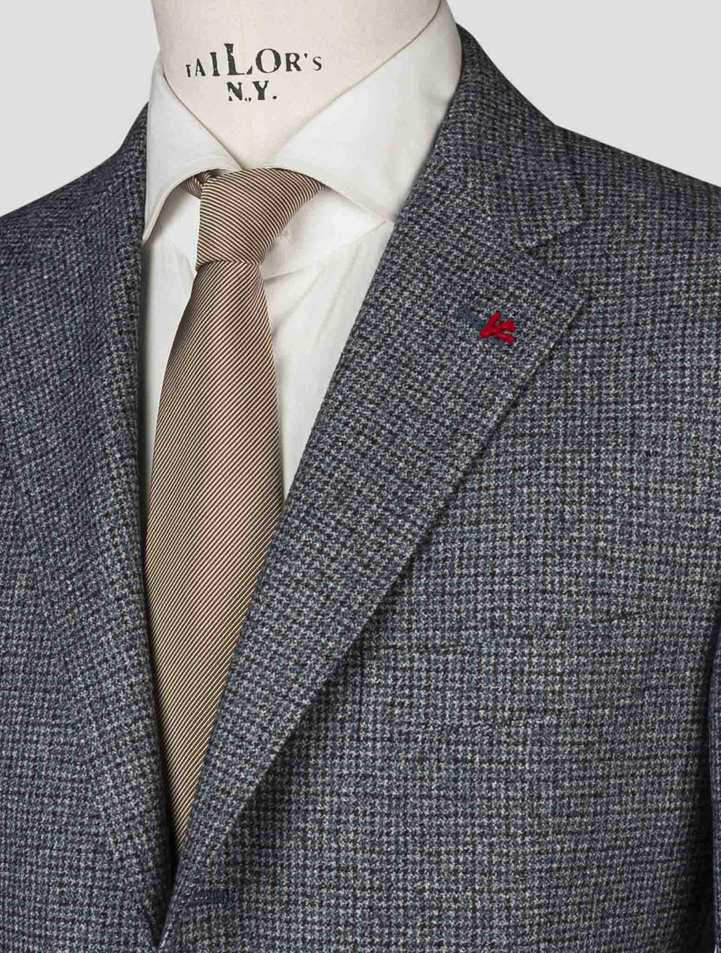 Isaia Multicolor Virgin Wool Blazer