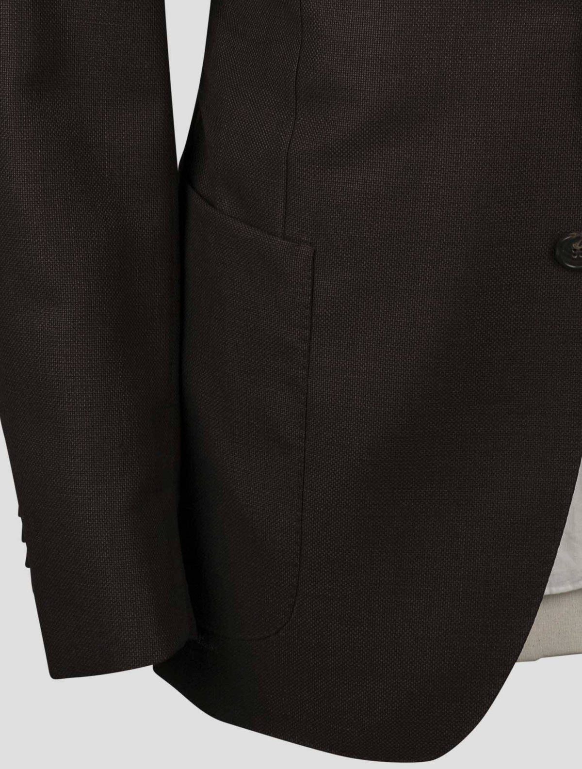 Isaia Brown Wool Blazer