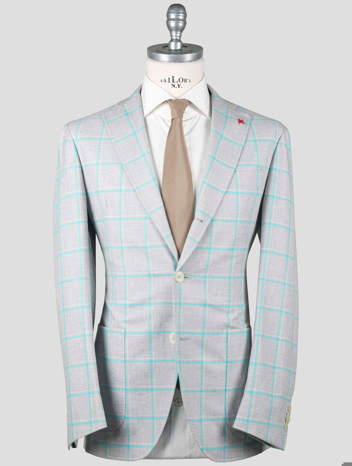 Isaia Isaia Multicolor Cotton Blazer Multicolor 000