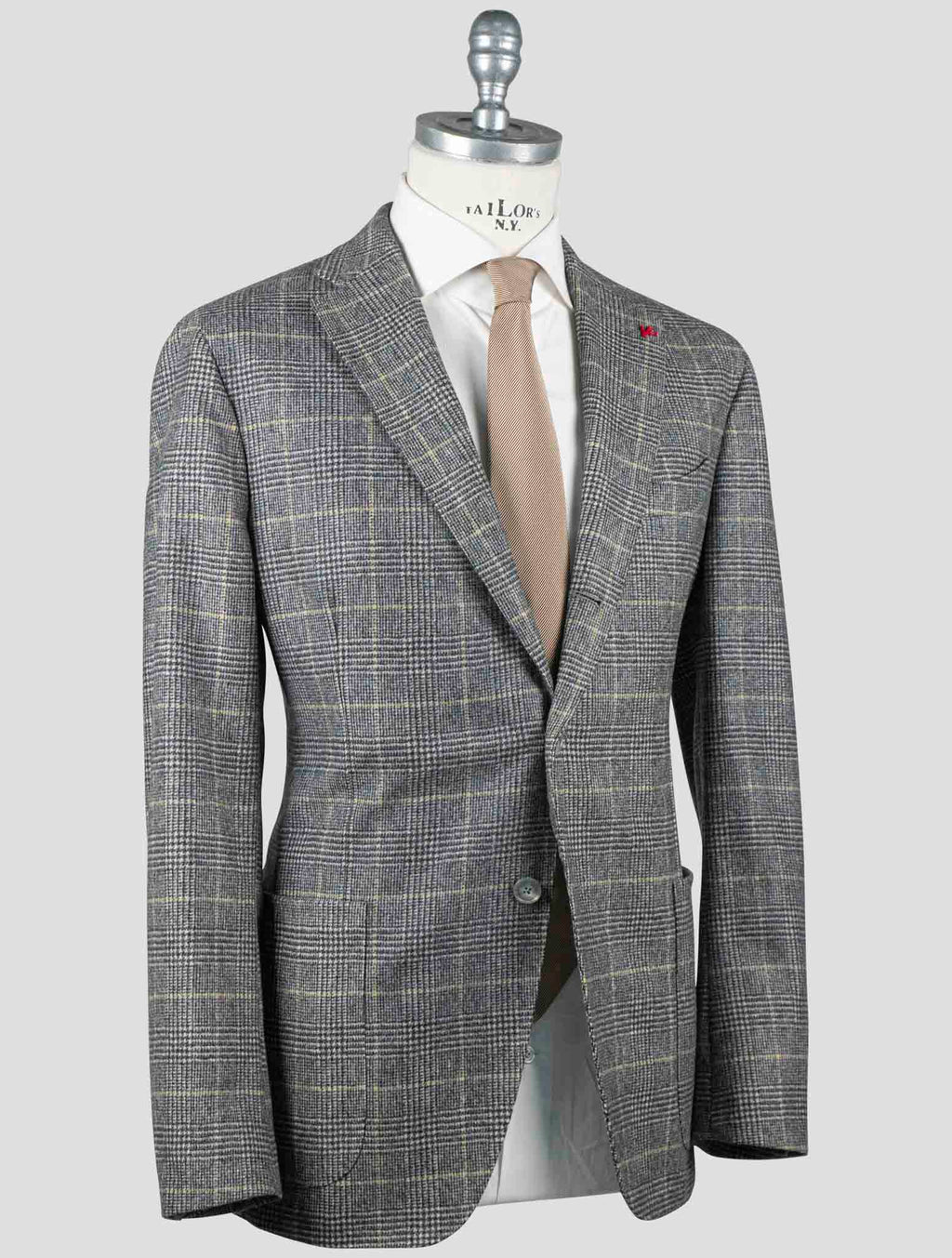 Isaia Isaia Multicolor Virgin Wool Blazer Multicolor 001