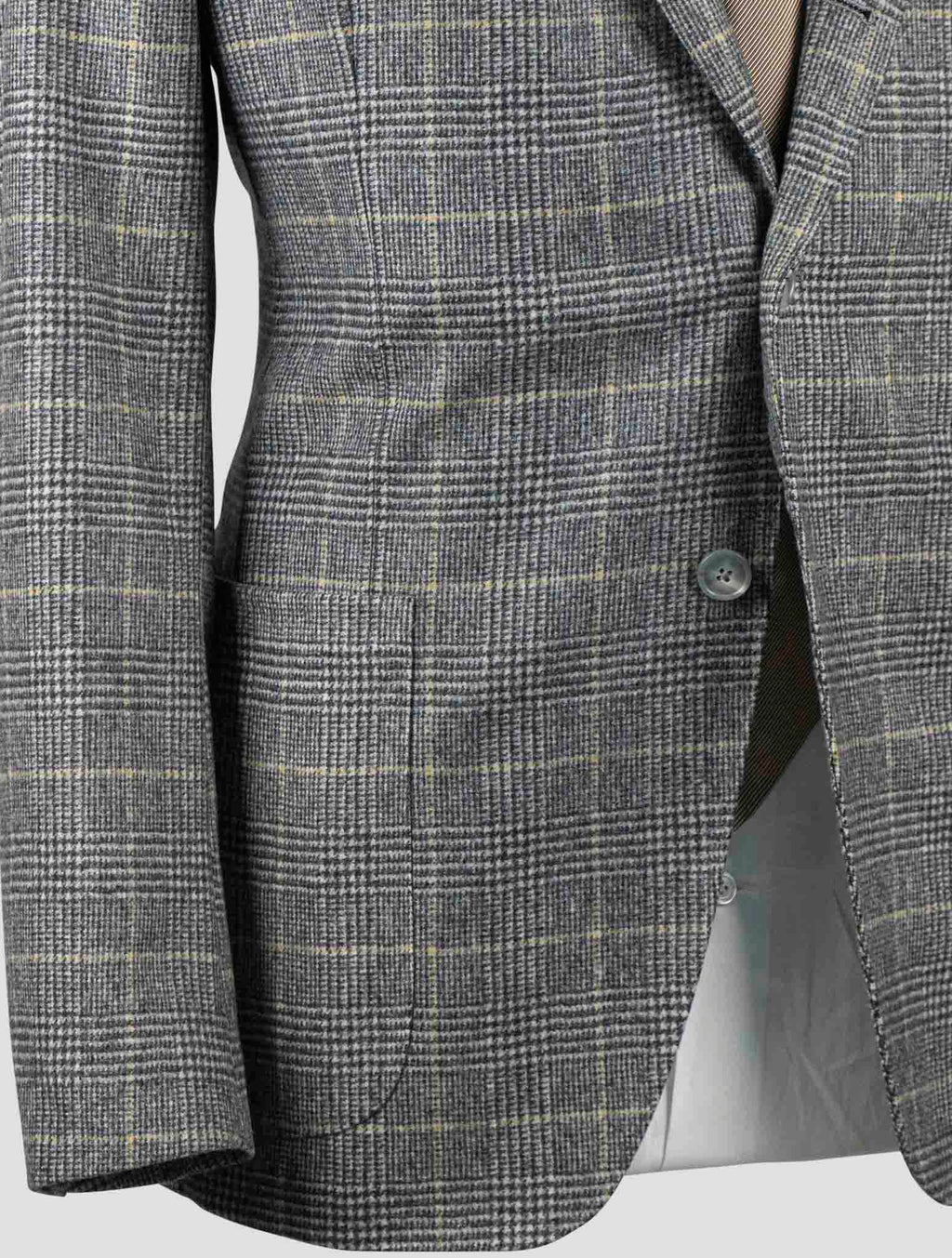 Isaia Multicolor Virgin Wool Blazer