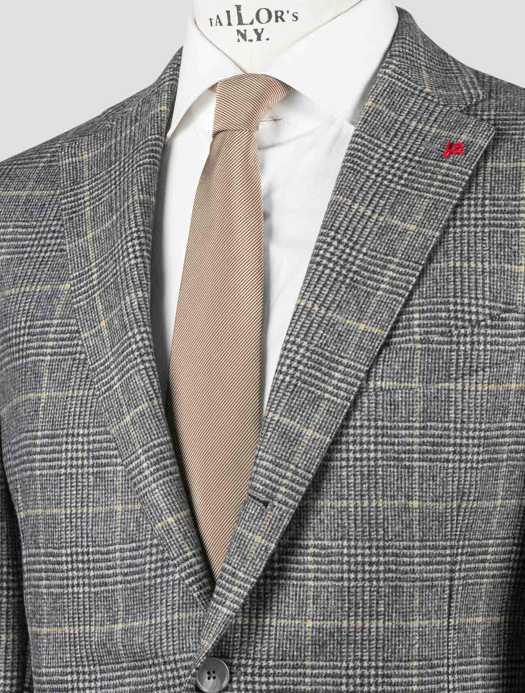 Isaia Multicolor Virgin Wool Blazer