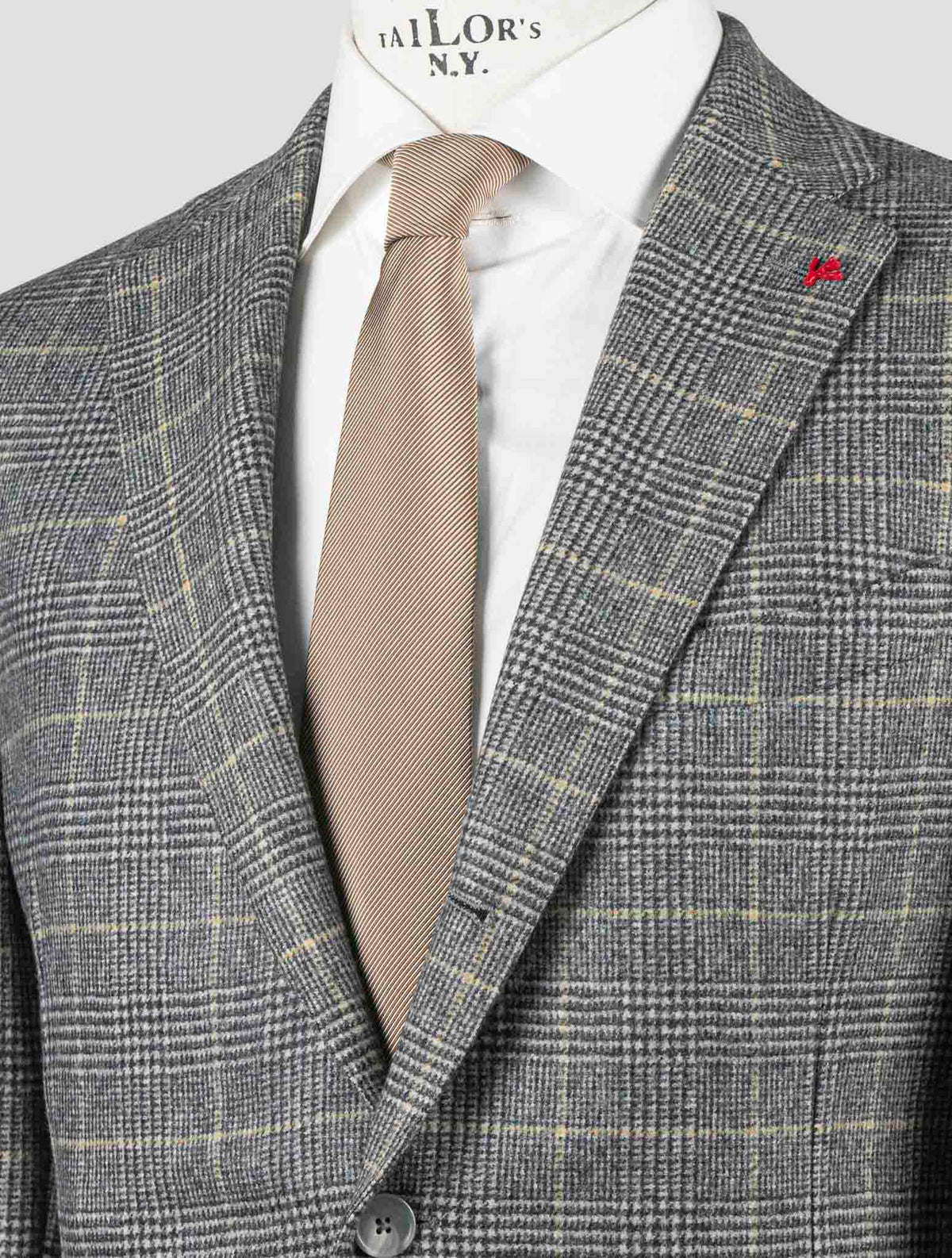 Isaia Multicolor Virgin Wool Blazer