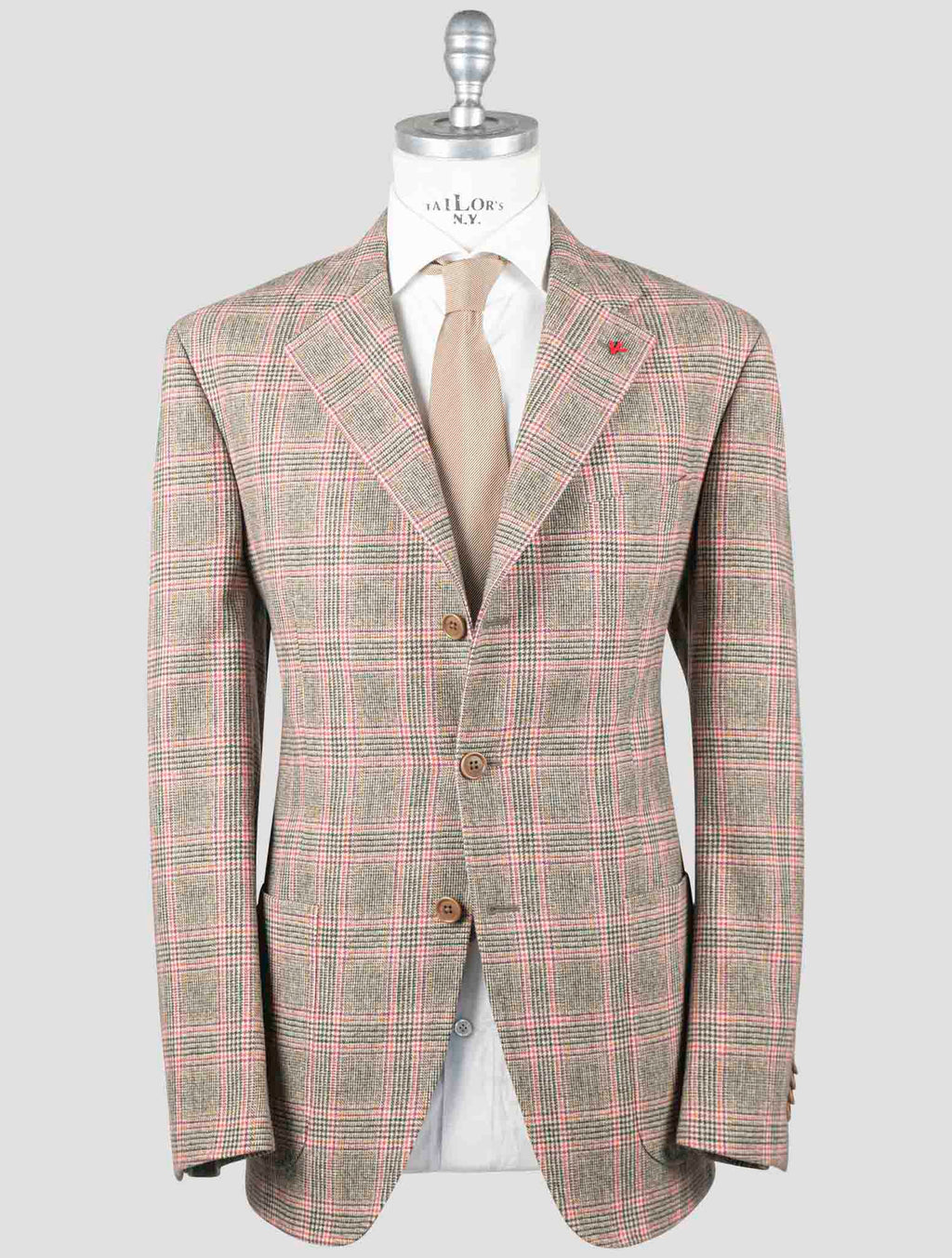 Isaia Isaia Multicolor Wool Cashmere Blazer Multicolor 000